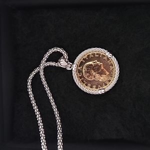 Genuine Lira Coin Necklace